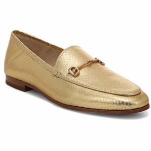 Sam Edelman Elaine Gold Bit Loafer Size 7